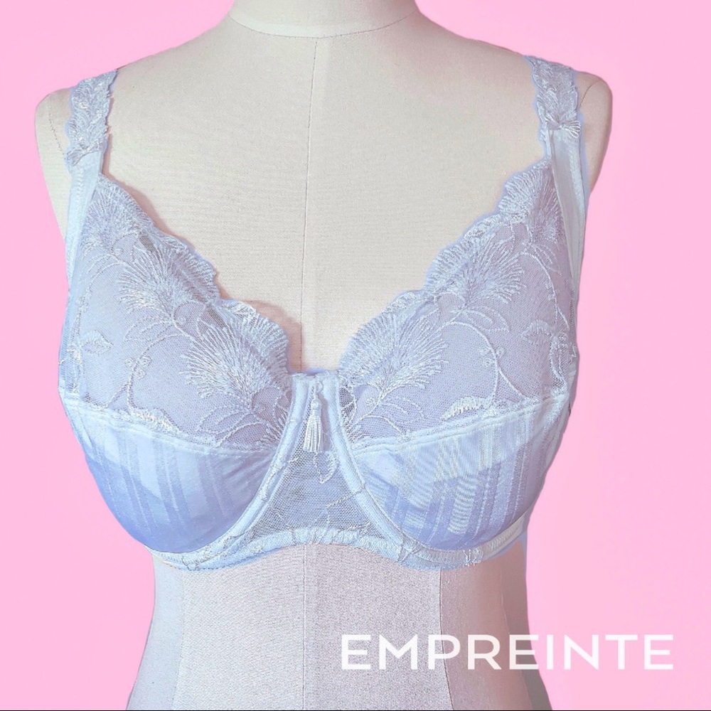 Empreinte 46C Eloise Classic 0761 White Underwire Full Cup Lace BRAND NEW
